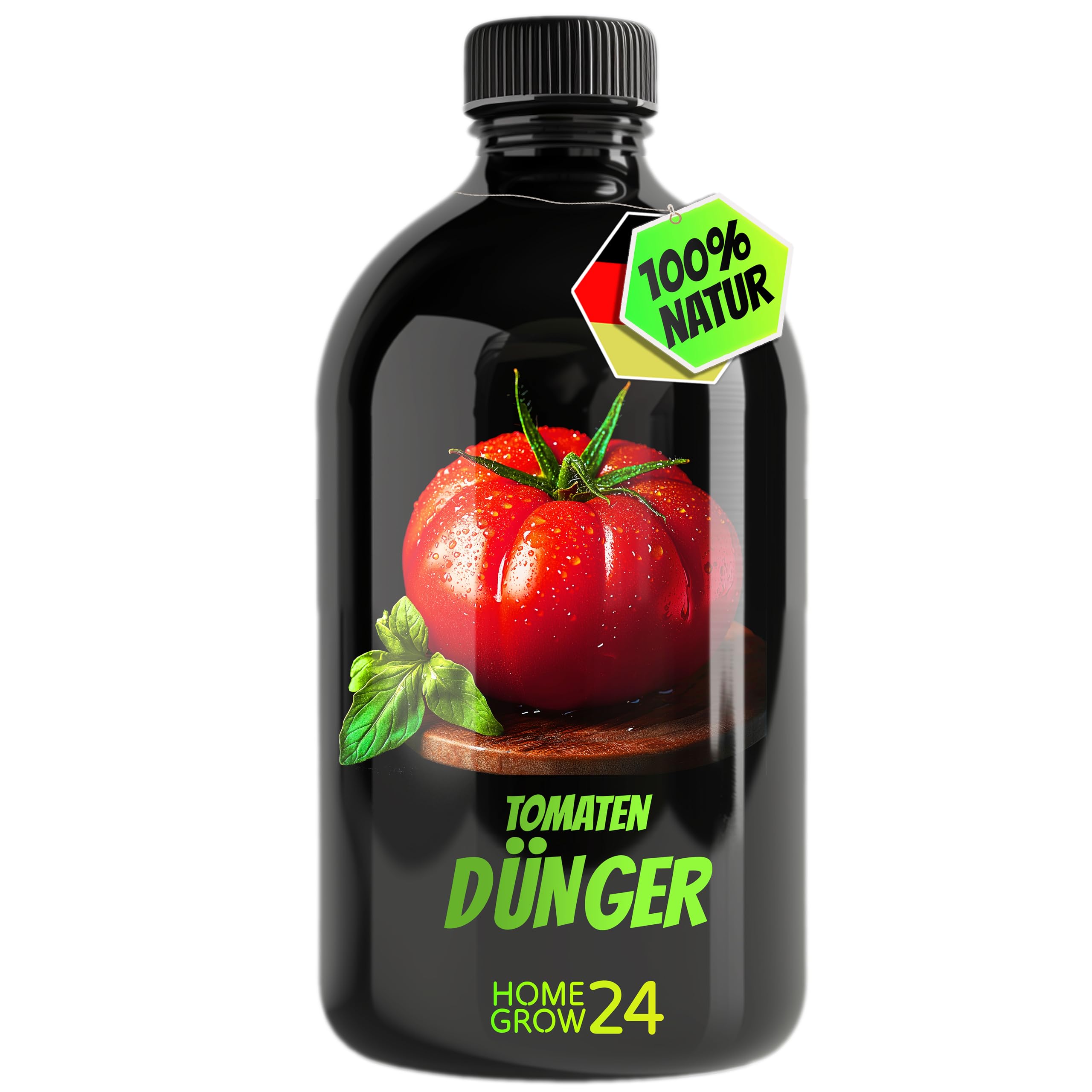Homegrow24 Tomaten Dnger, Dnger fr alle Tomatenpflanzen, 500 ml,  Vitalstoffkomplex mit effektiven Mikroorganismen und organischer  Pflanzenkohle, 100% Natrlich, fr ppiges Wachstum : Amazon.de: Garten