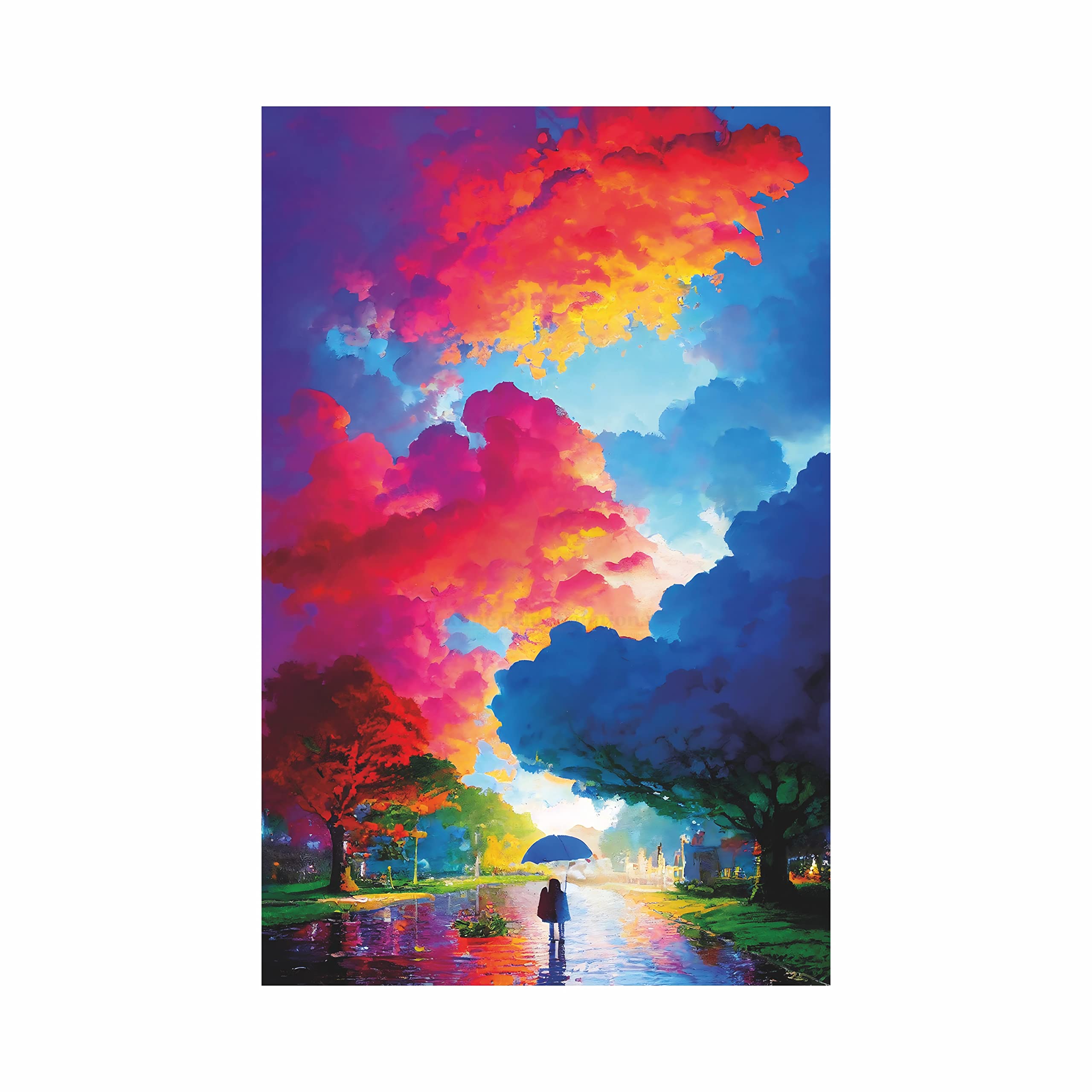 Anne Print Solutions® Beautiful scenery Canvas Pearl Finish ( Without Frame ) For Wall Canvas Home Decor & Office Decor Pack Of 1 Pcs Size 24 Inch* X 36 Inch*