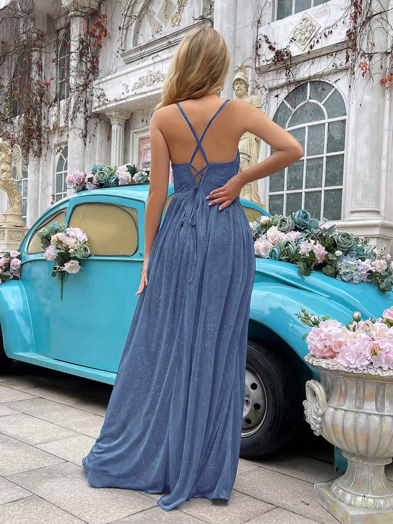Women's 2026 Elegant Formal Gown Summer Long Prom Dress Wedding Bridesmaid Guest Evening Party Cocktail Maxi Dress