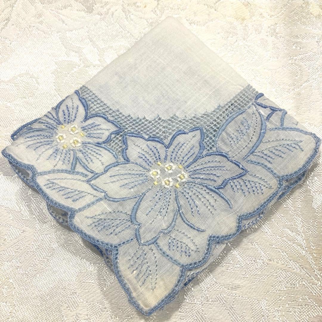 汕頭 スワトウハンカチ 手刺繍 スワトウ ハンカチ 汕頭 美品 S83584689