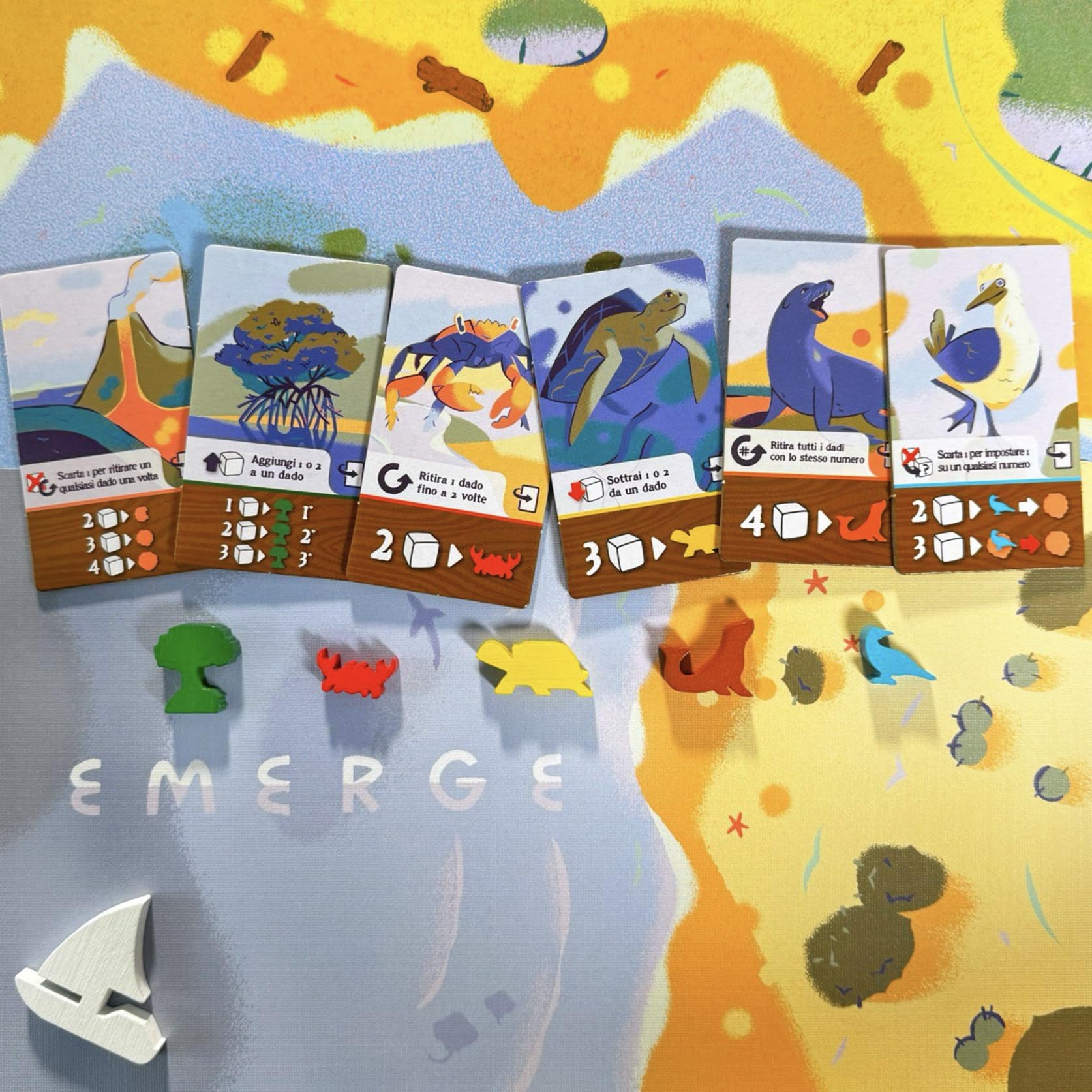 Giochi Uniti - Emerge, Gioco da tavolo, 2-4 Giocatori, 14+ Anni, Edizione italiana, GU781