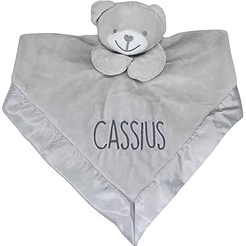 grey baby comforter