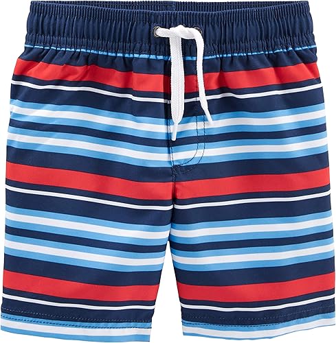 Miniatura 3 de Simple Joys by Carter's - Conjunto de traje de baño para bebés y niños pequeños (short y camiseta de protección)