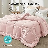 Vista 51 de Bedsure - Edredón de color liso