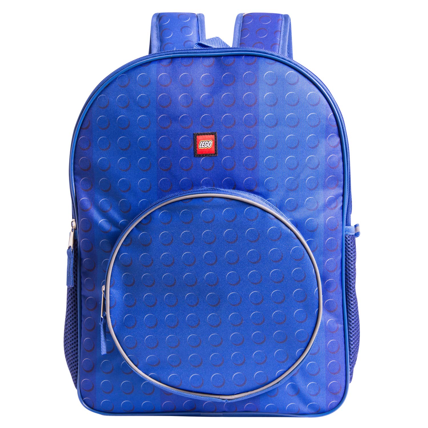 LEGOClassic Polyester Kids Backpack With Zippered Front Pocket - Blue