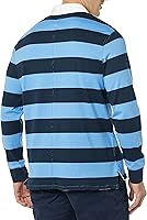 Vista 2 de Tienda Essentials Men's Organic Cotton Long Sleeve Rugby Top (Previously Tienda Aware)