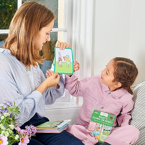 Miniatura 2 de eeBoo Qué está pasando aquí Tarjetas de conversación, desarrolla empatía a través de ilustraciones amigables de situaciones sociales, desarrolla