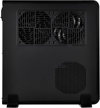 Silverstone Technolgo Aluminum Unibody Mini-Itx Small Form Factor Computer Case Support in Black FTZ01B-USA