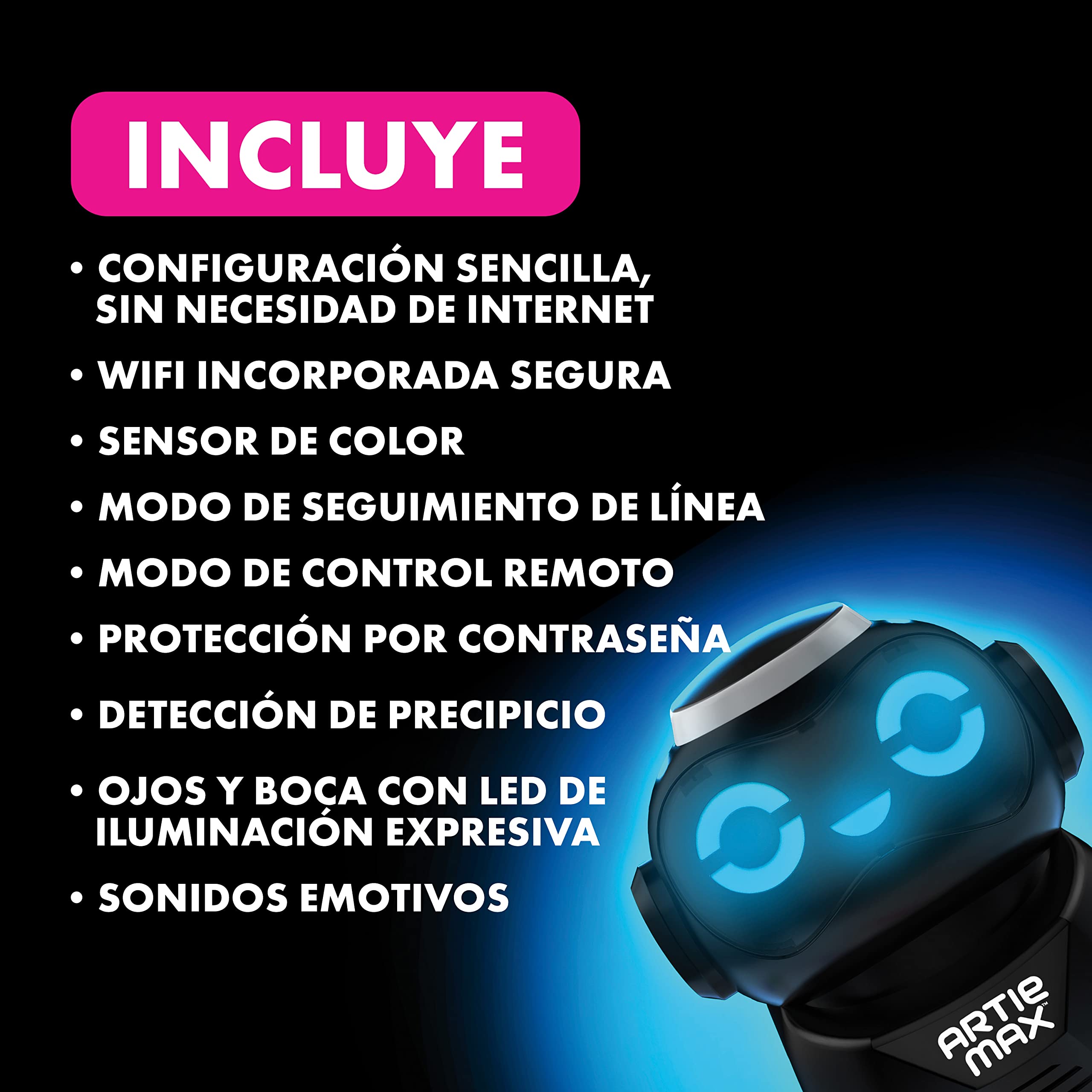 Educational Insights Artie Max the Coding & Drawing Robot, STEM Toy, Gift for Boys & Girls, Ages 8+