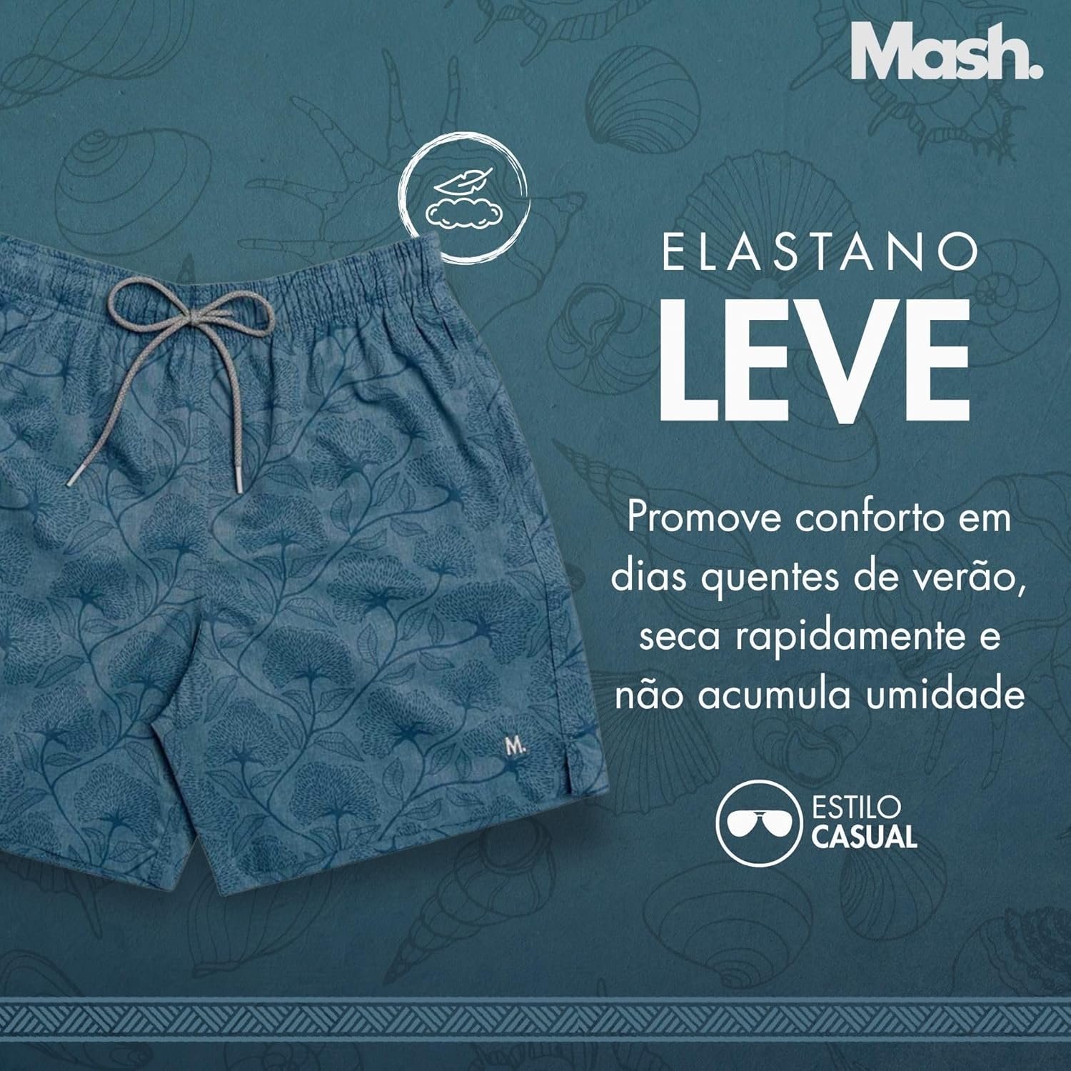 Short Praia Masculino Mash Bermuda Dryfit Elastano Verão em promoção! Veja a oferta e mais achadinhos de Shorts & Bermudas 4 Hoje é o melhor dia para comprar Short Praia Masculino Mash Bermuda Dryfit Elastano Verão com aquele preço maroto! Promoção! Aproveite a oferta! 4