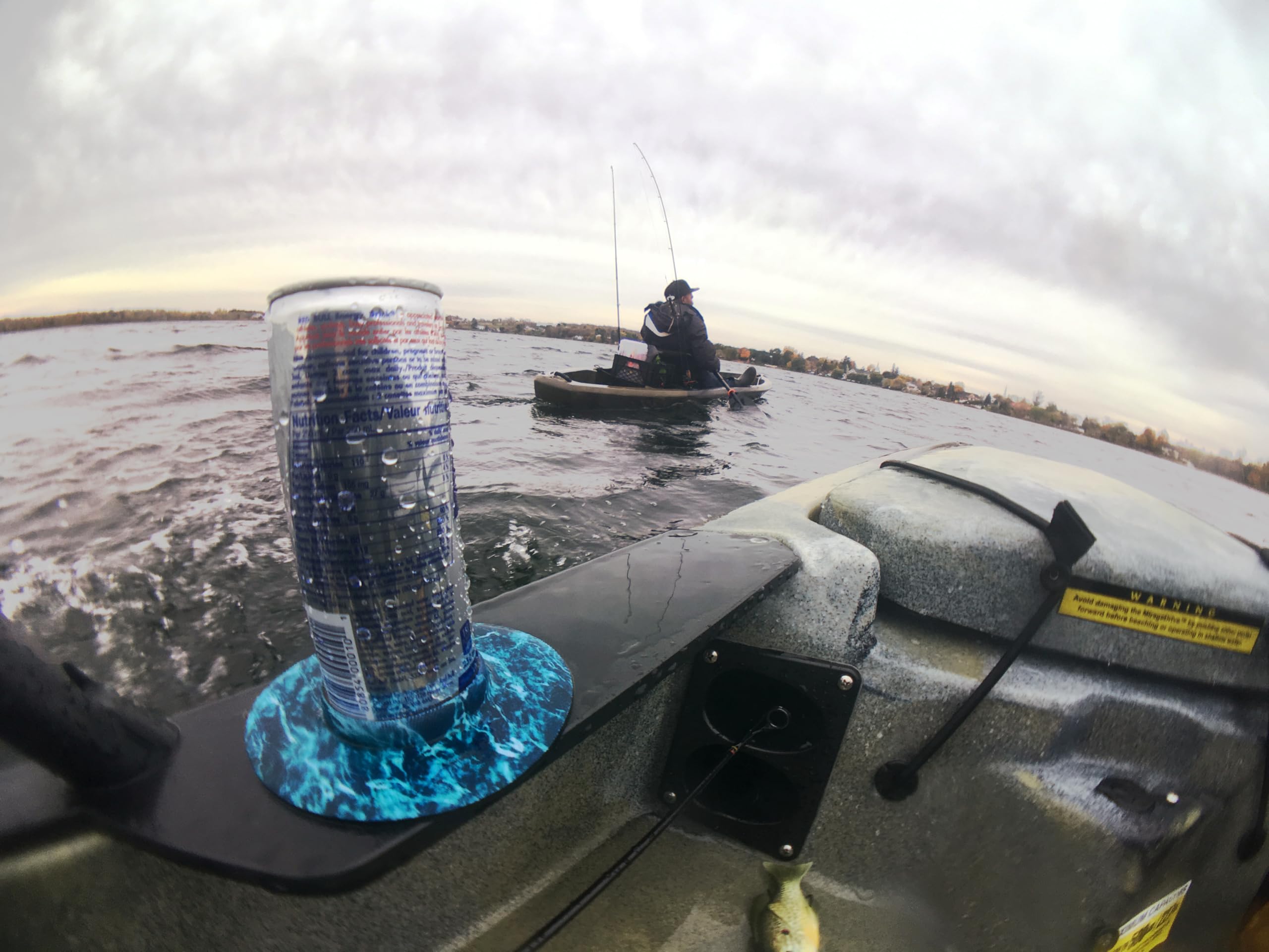 L'il Sucker Stars & Stripes Suction Ring - Non-Tipping, Anti-Spill Can Drink Holder for Boats, Trucks, Home & Outdoors - Secure Your Drinks and Prevent Spills with Our Non Slip Cup Coaster - 1 Pack