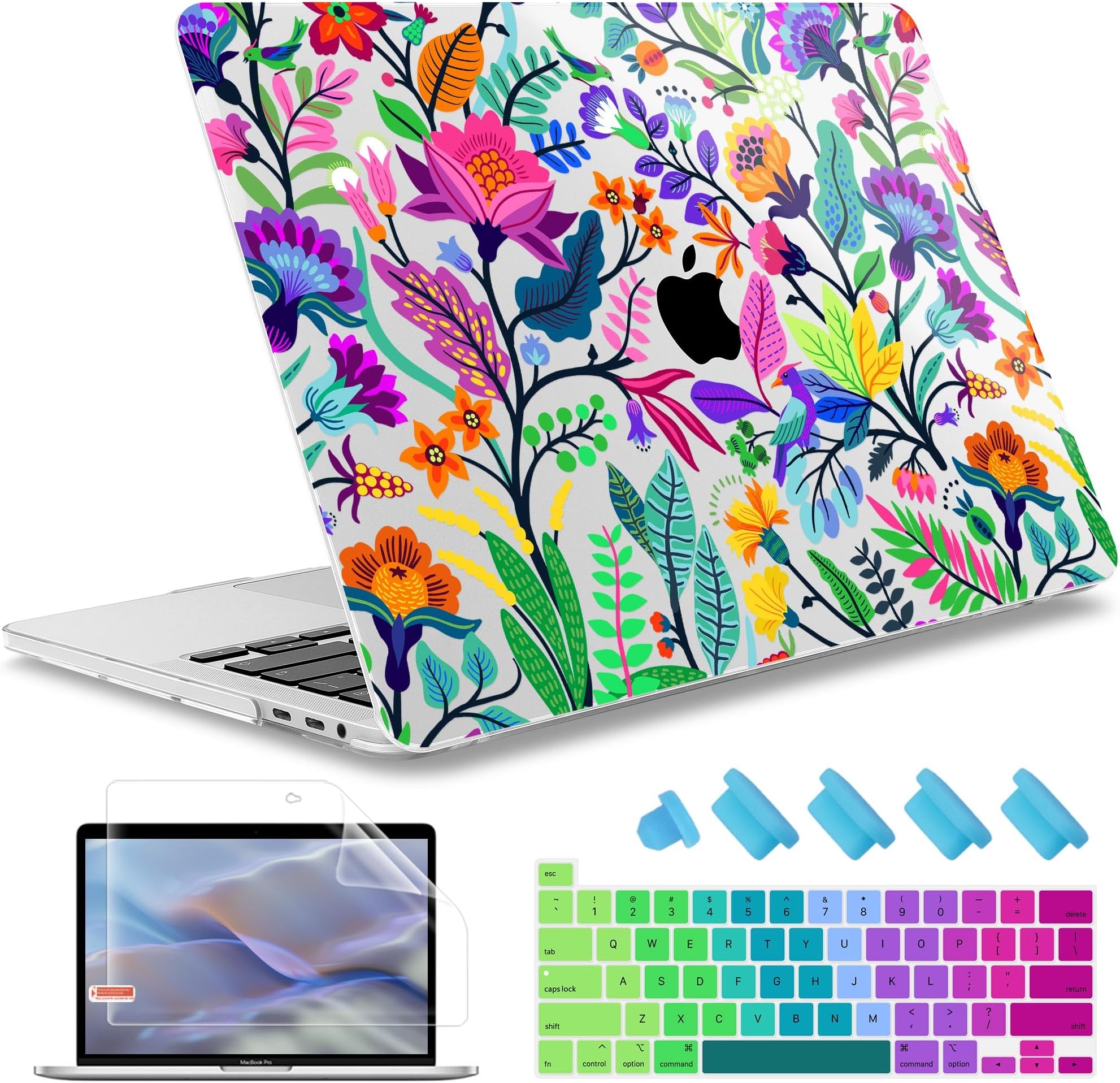 Coque Compatible Avec Macbook Pro 13 Pouces Laptop Case 2020 Release M1 A2338/A225/A2289 Touch