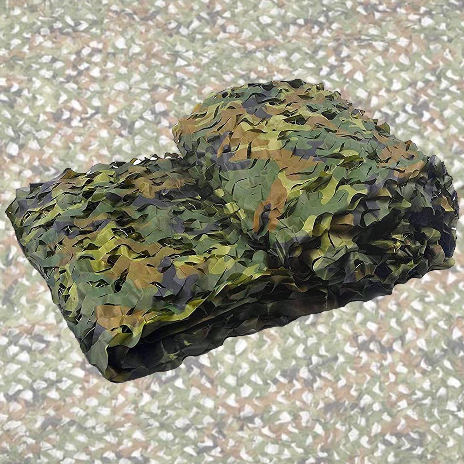 Oudini Multi-Colored Military Camouflage Net 210D Oxpolyester Camo Netting, Sunscreen Nets For Hunting Shooting Army Shelter/Multi-Colored/7 * 9M/22.9 * 29.5Ft