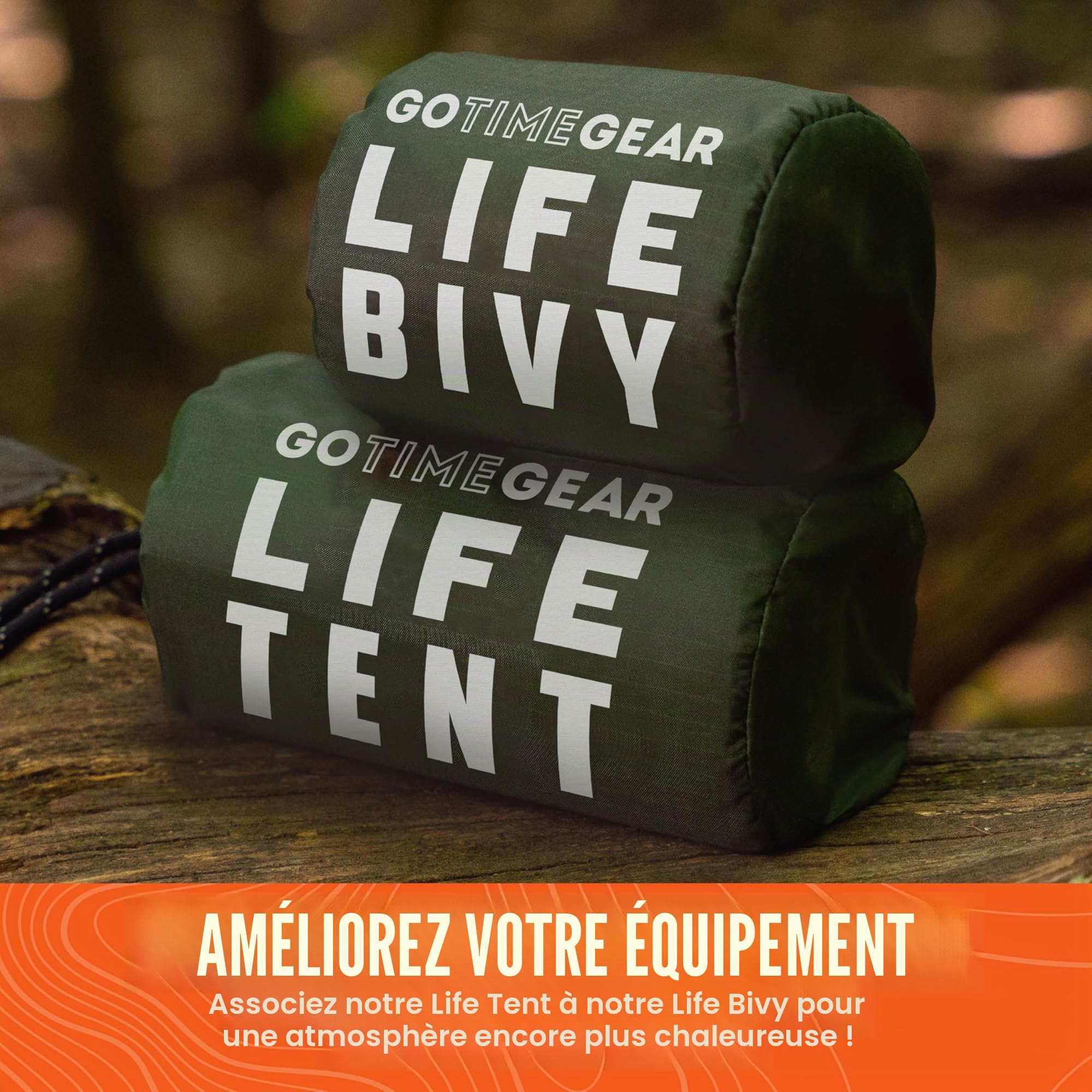 Go Time Gear Life Tent Emergency Survival Shelter