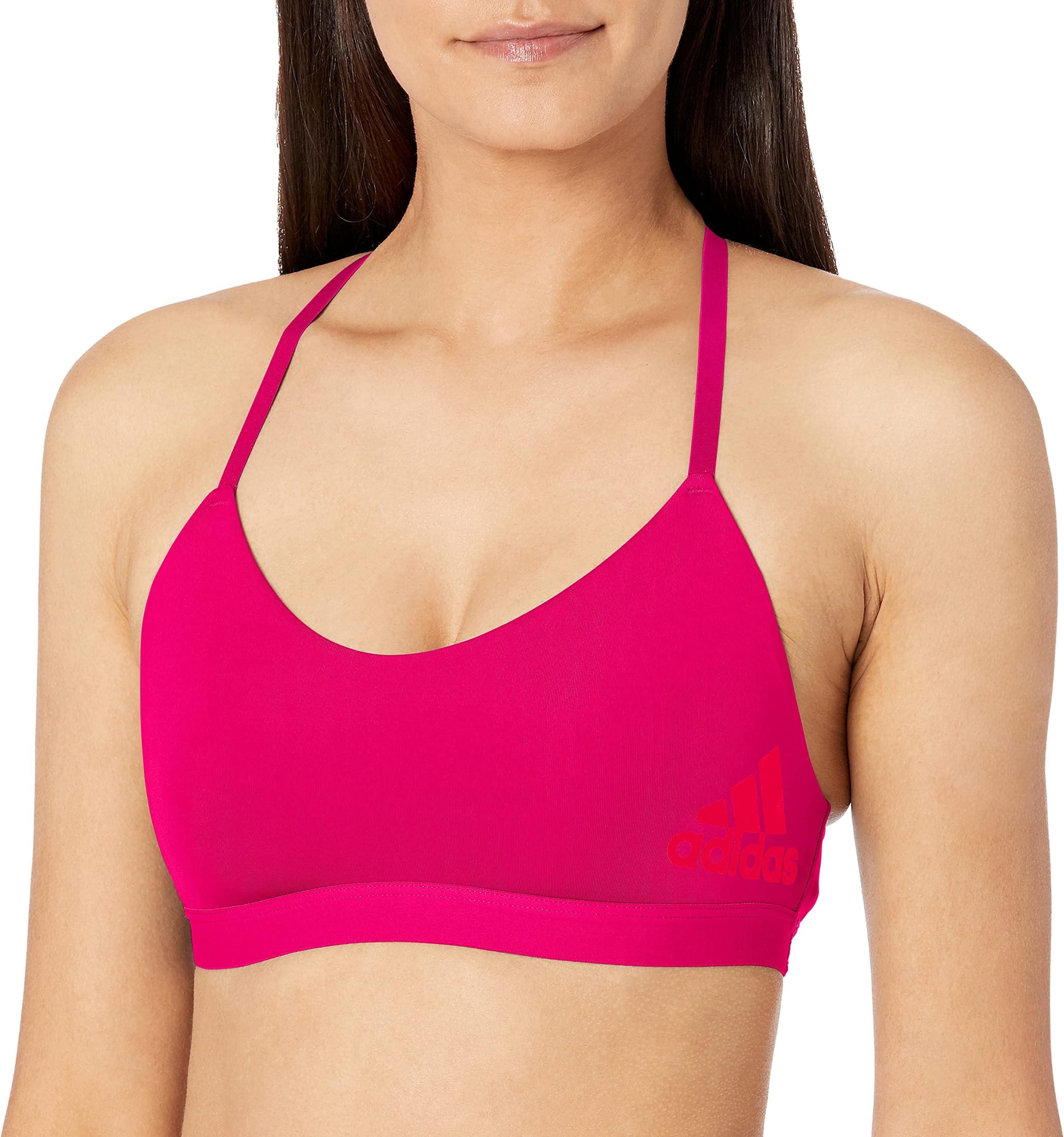adidas red bra
