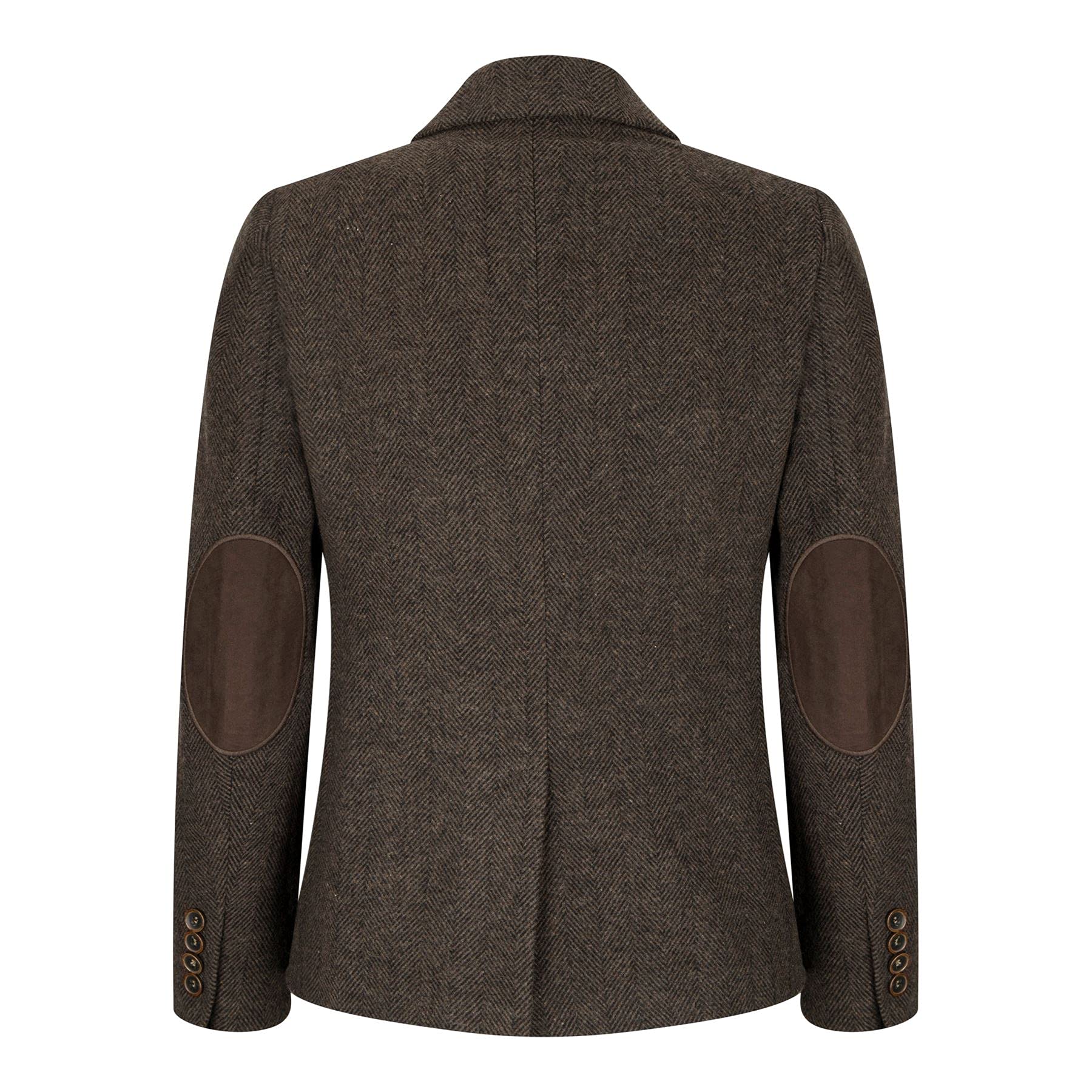 TruClothing.com Damenhose Fischgräte Tweed Design Braun 1920er Era Vintage Retro