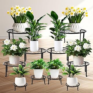 ESRICH Metal Plant Stands (10 Pack)