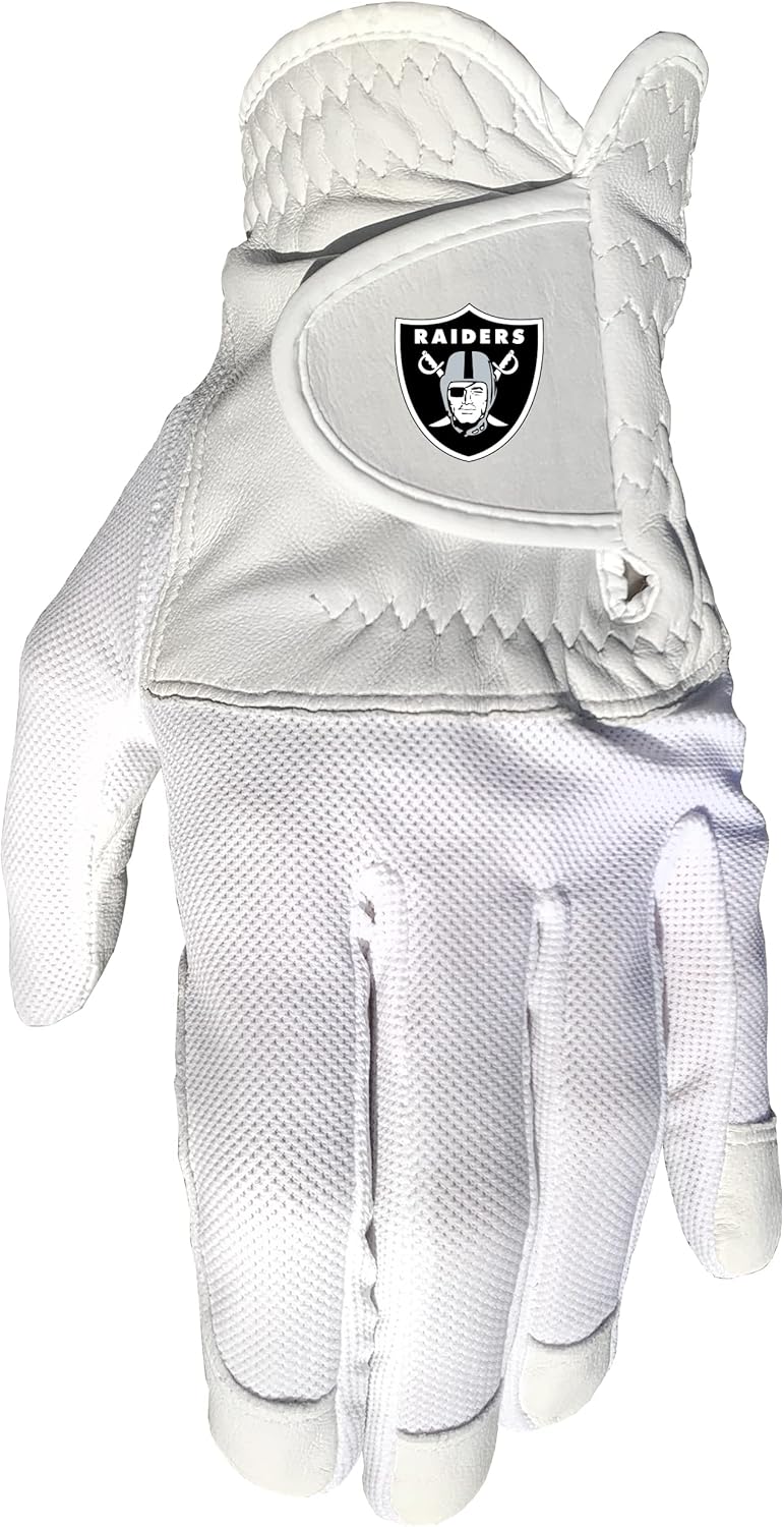 Team Golf NFL Cool Mesh with Cabretta Leather - One Size - Mens Left