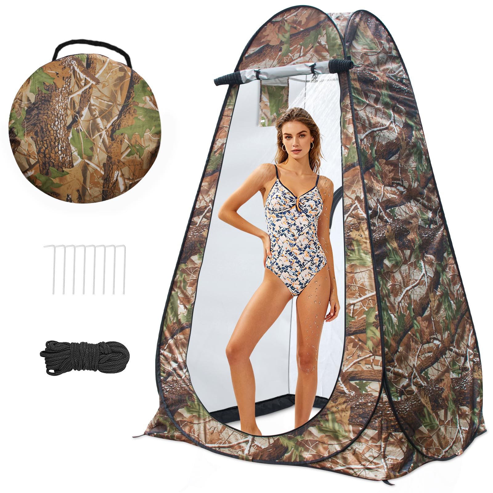 anngrowy Tente de douche de camping