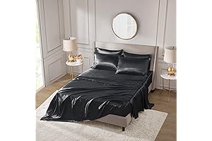 Madison Park Essentials: Luxurious Silky Satin Queen Sheets Set