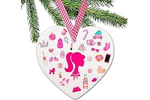 Barbie Doll Christmas Ornaments: A Festive Holiday Heartwarming Adornment