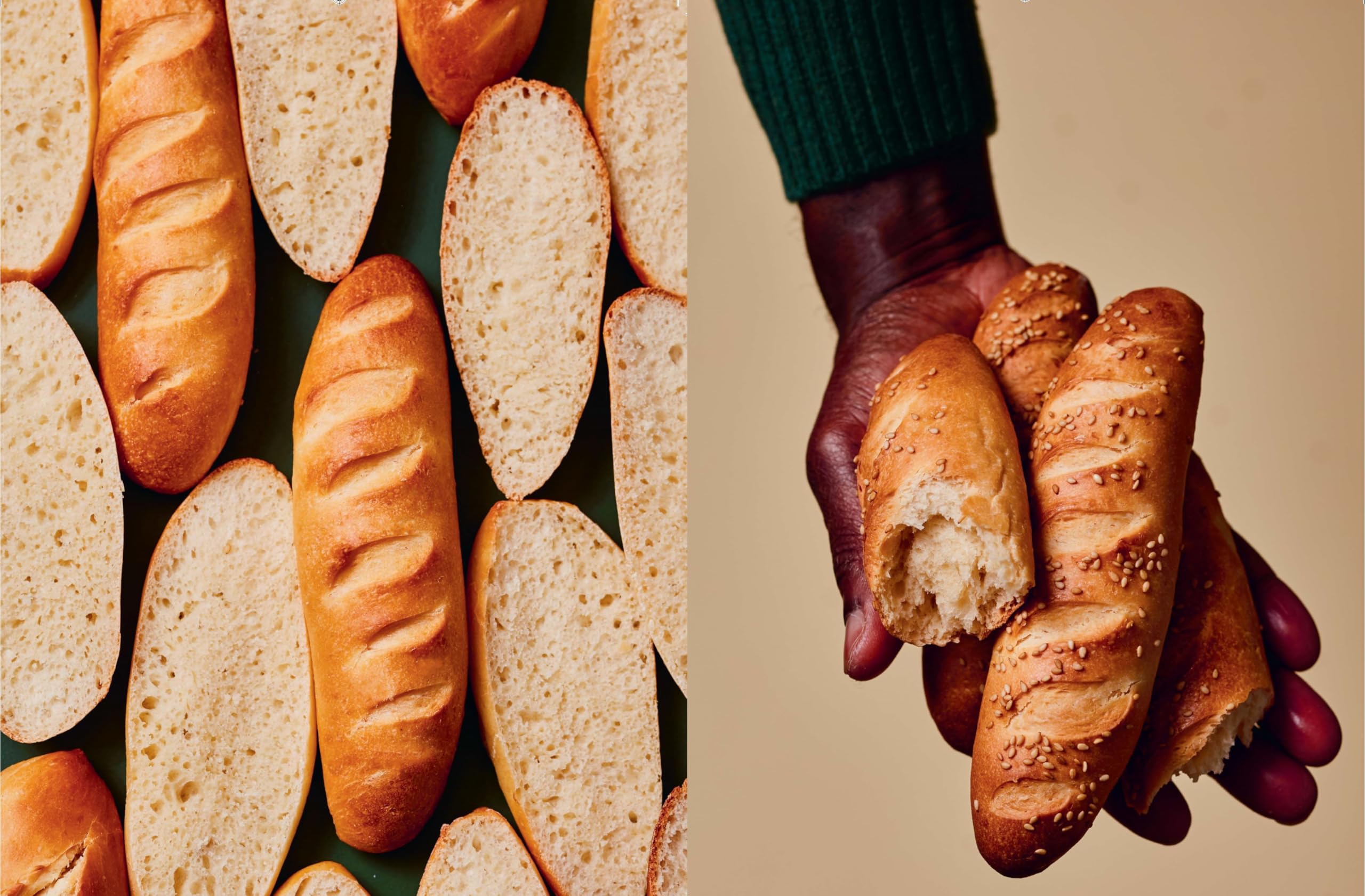 Bonnes pâtes: Pains, baguettes, pizzas, brioches, croissants, pâtisseries...
