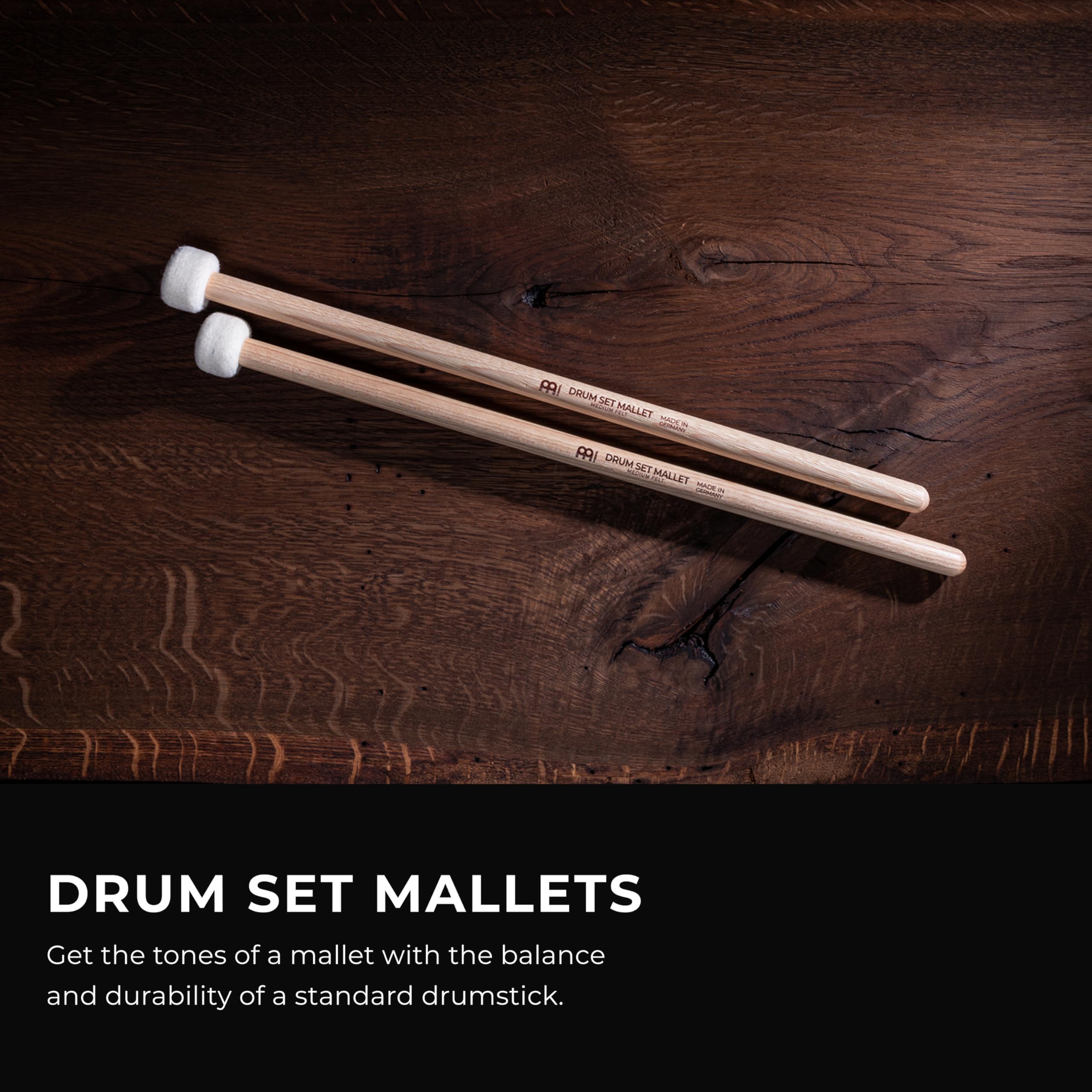 Meinl Mazzuolo medio per batteria - Mazzuolo per percussioni da concerto