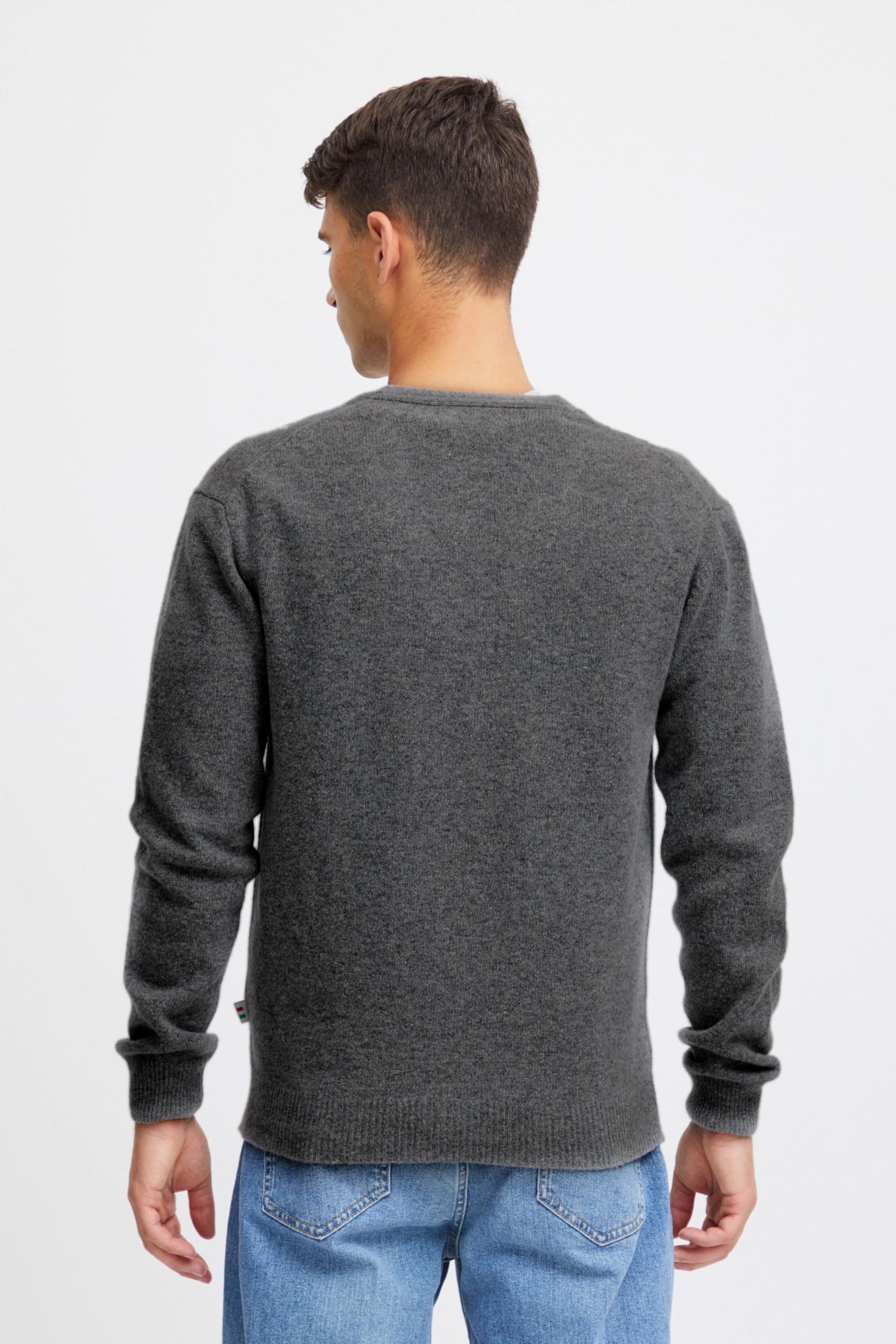 CASUAL FRIDAY CFKarl Herren Strickjacke Cardigan mit V-Ausschnitt Knopfleiste Lammwolle Regular fit