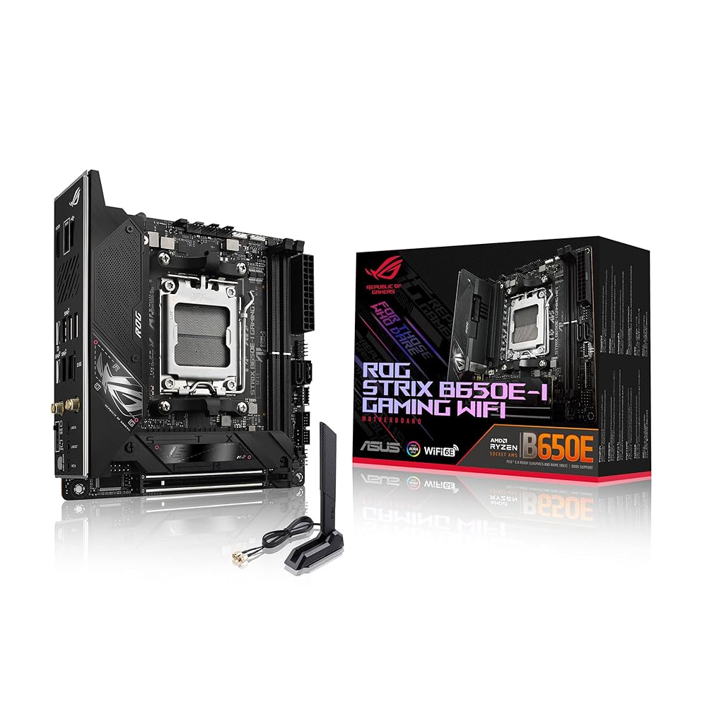 ASUS ROG Strix B650E-I ゲーミング WiFi ASUS ROG STRIX B650E-I GAMING WIFI (AM5) (D) : Amazon.pl