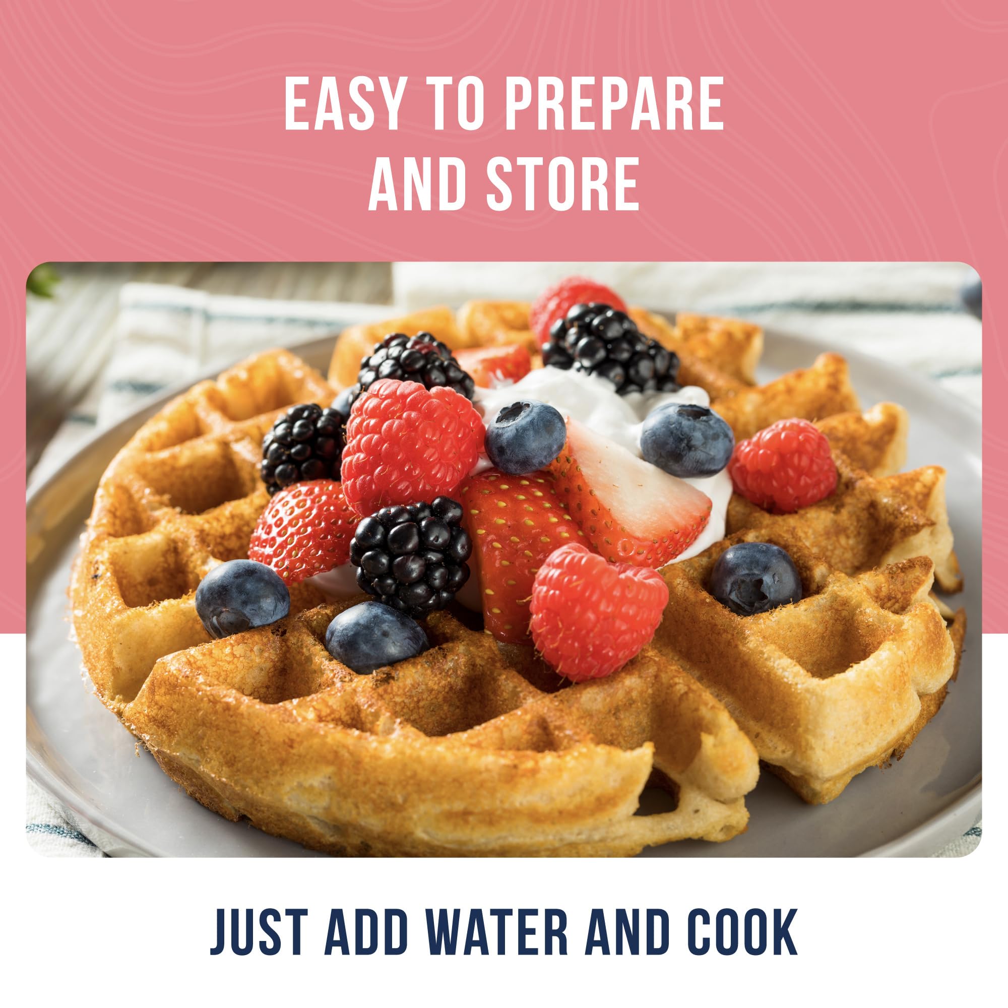 Augason Farms Buttermilk Pancake Mix #10 Can, 52 oz