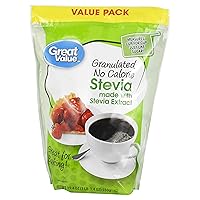 Vista 4 de Great Value Edulcorante granulado sin calorías, bolsa resellable de 19.4 onzas (paquete de 2)