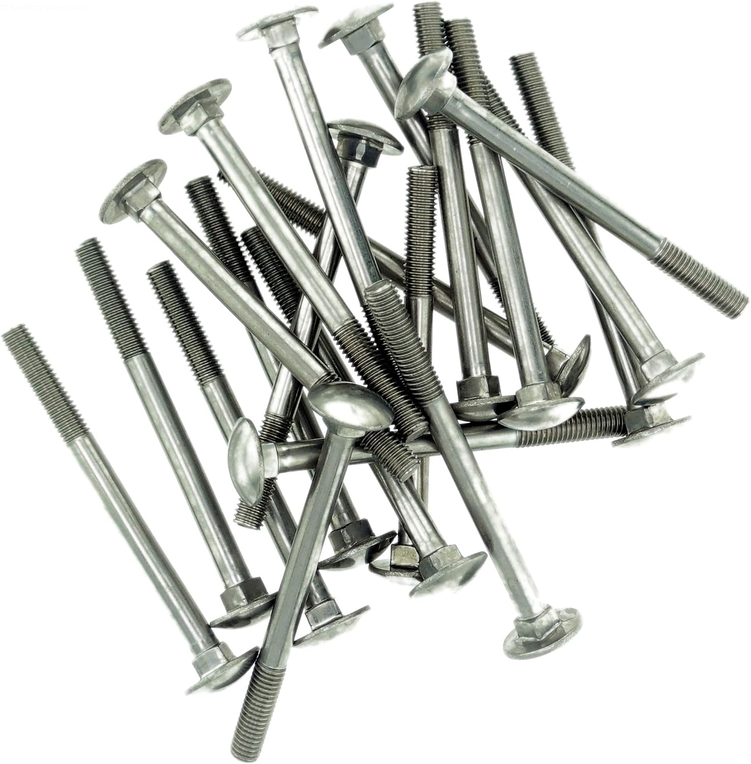 M5 (5mm x 50mm) Cup Square Carriage Bolt (Partially Threaded) - Stainless Steel (A2) (Pack of 10), M5x50 - A2 (20) - Image 4