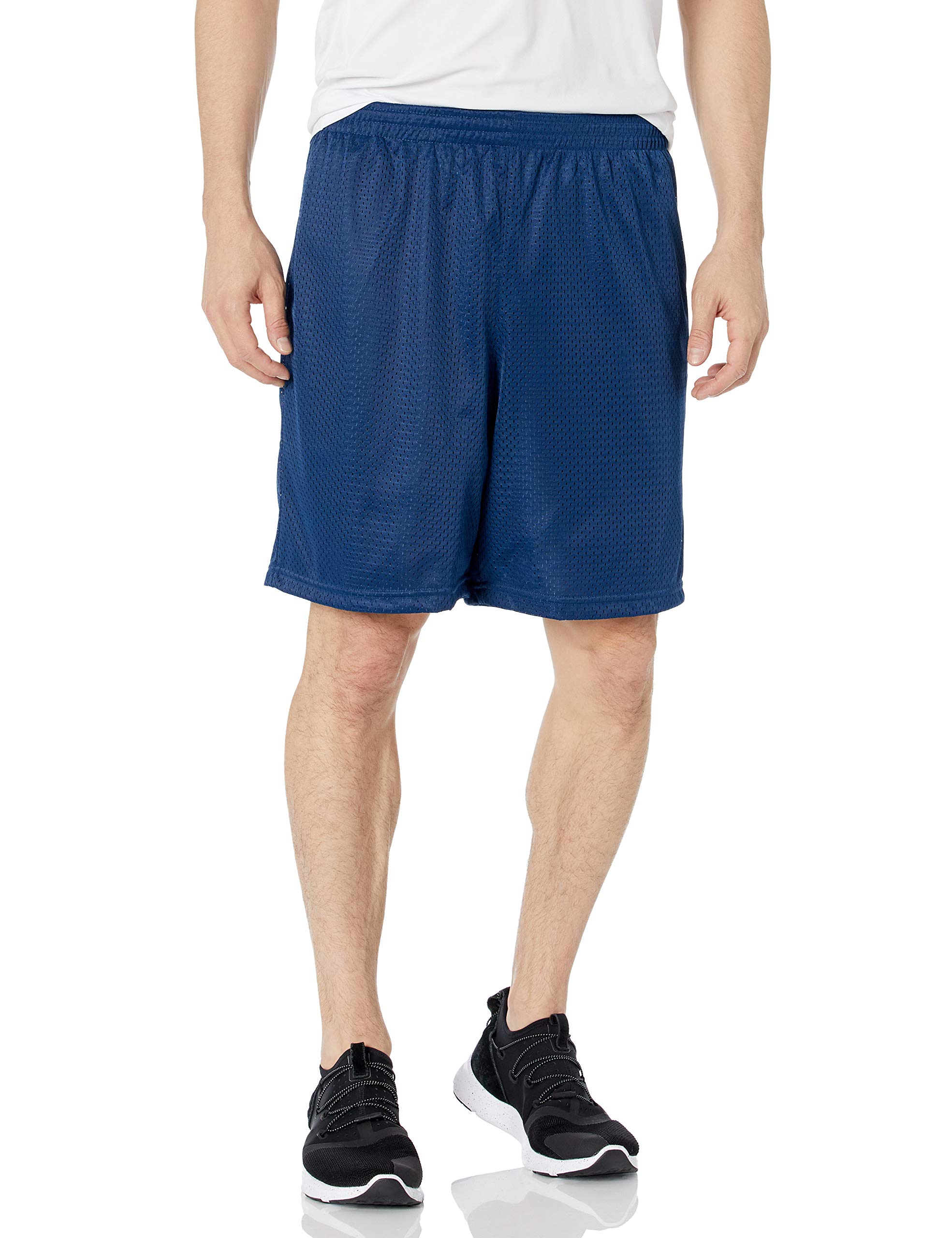 Amazon Essentials Men's Loose-Fit Mesh Basketball Short, Multipacks