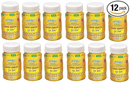 Dr. Biswas Good Health Ayurvedic (Pack of 12) (600 Capsules) by AM Sales