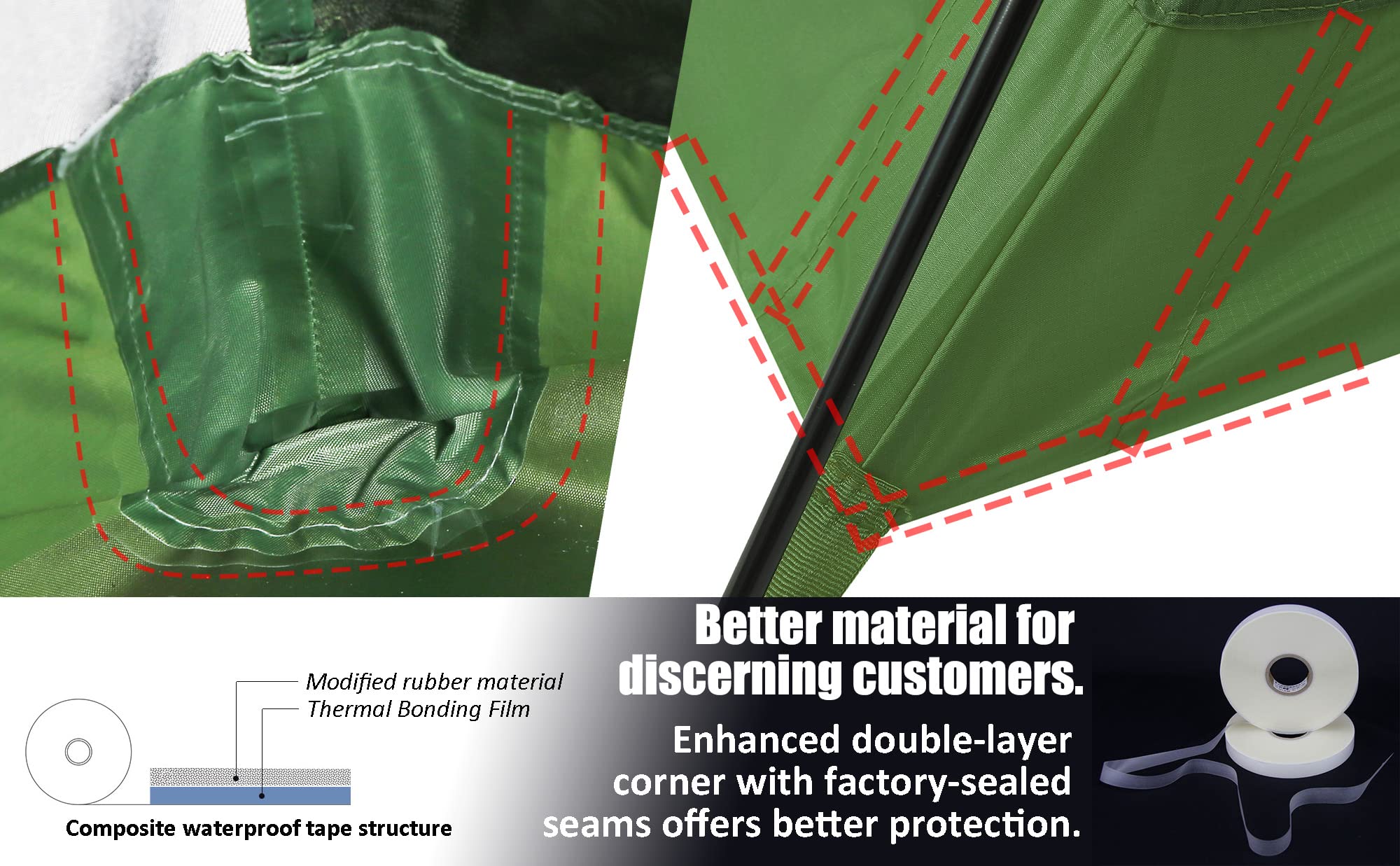 Ultralight One Person Backpacking Tent 