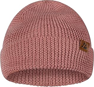 DANISH ENDURANCE Gorro Beanie de Lã Merino Homem e Mulher, Gorro de Inverno Macio e Elástico, Materiais Reciclados OEKO-TEX STANDARD 100