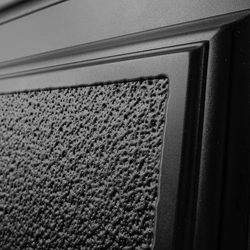 Miniatura 9 de Art3d Azulejos de techo colgantes de 24 x 48 pulgadas, color negro (paquete de 12, 96 pies cuadrados), paneles de revestimiento 3D que se pegan 2 x