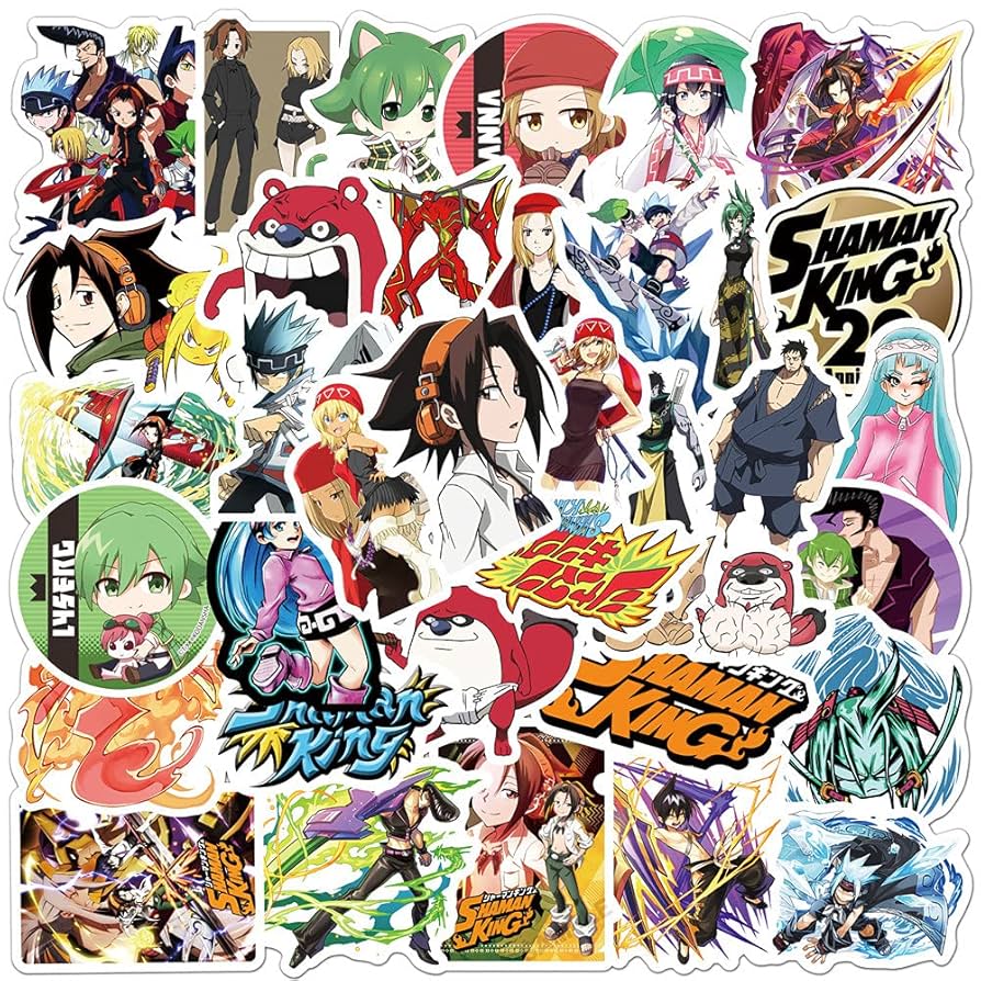 Amazon.co.jp: 50 個シャーマンキングアニメステッカー美学