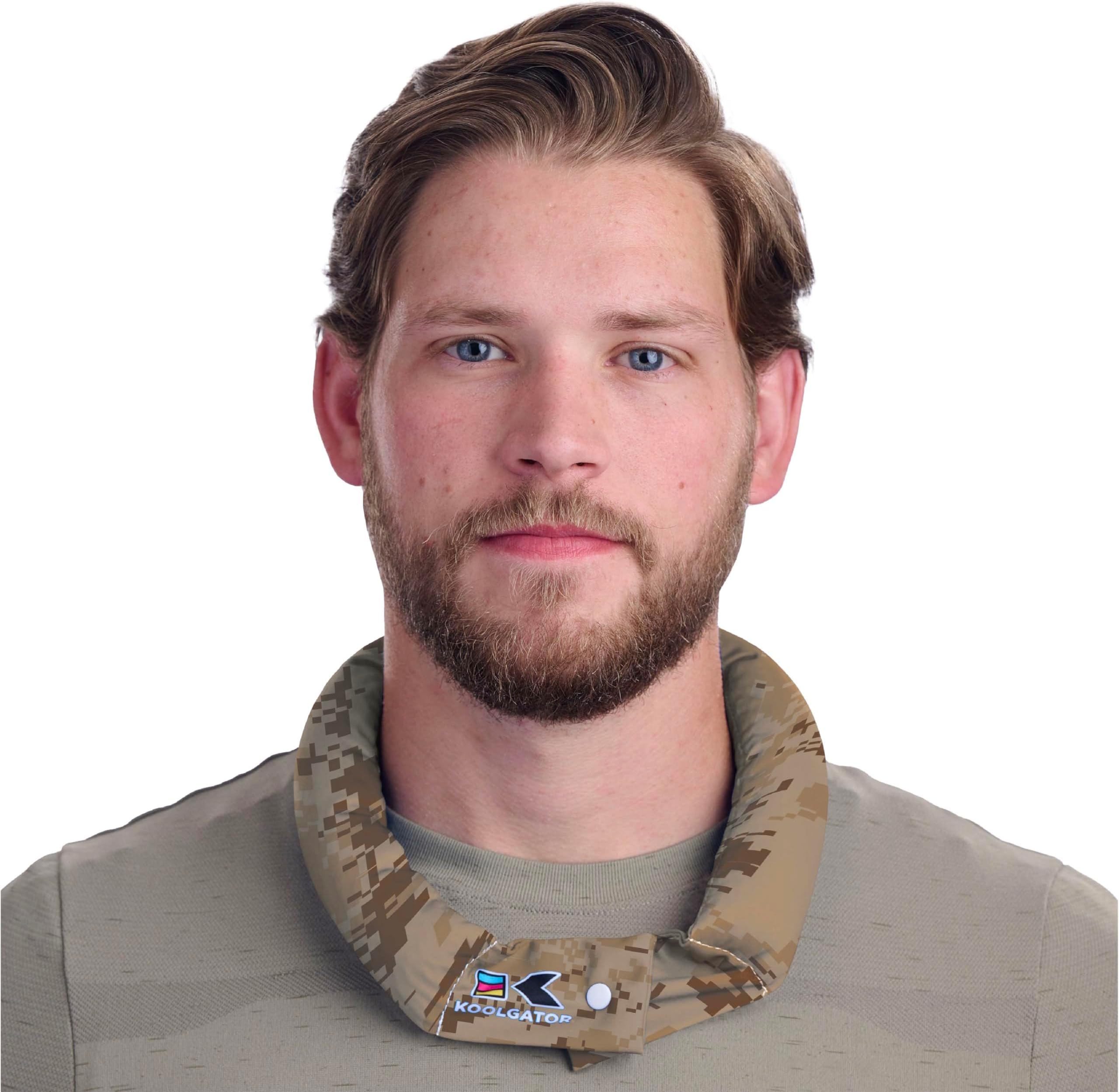 KOOLGATOR Cooling Neck Wrap - Marpat Like Camo Design