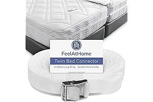 FeelAtHome Strap for Twin Beds Sex Tie Downs Under Mattress for King Bed