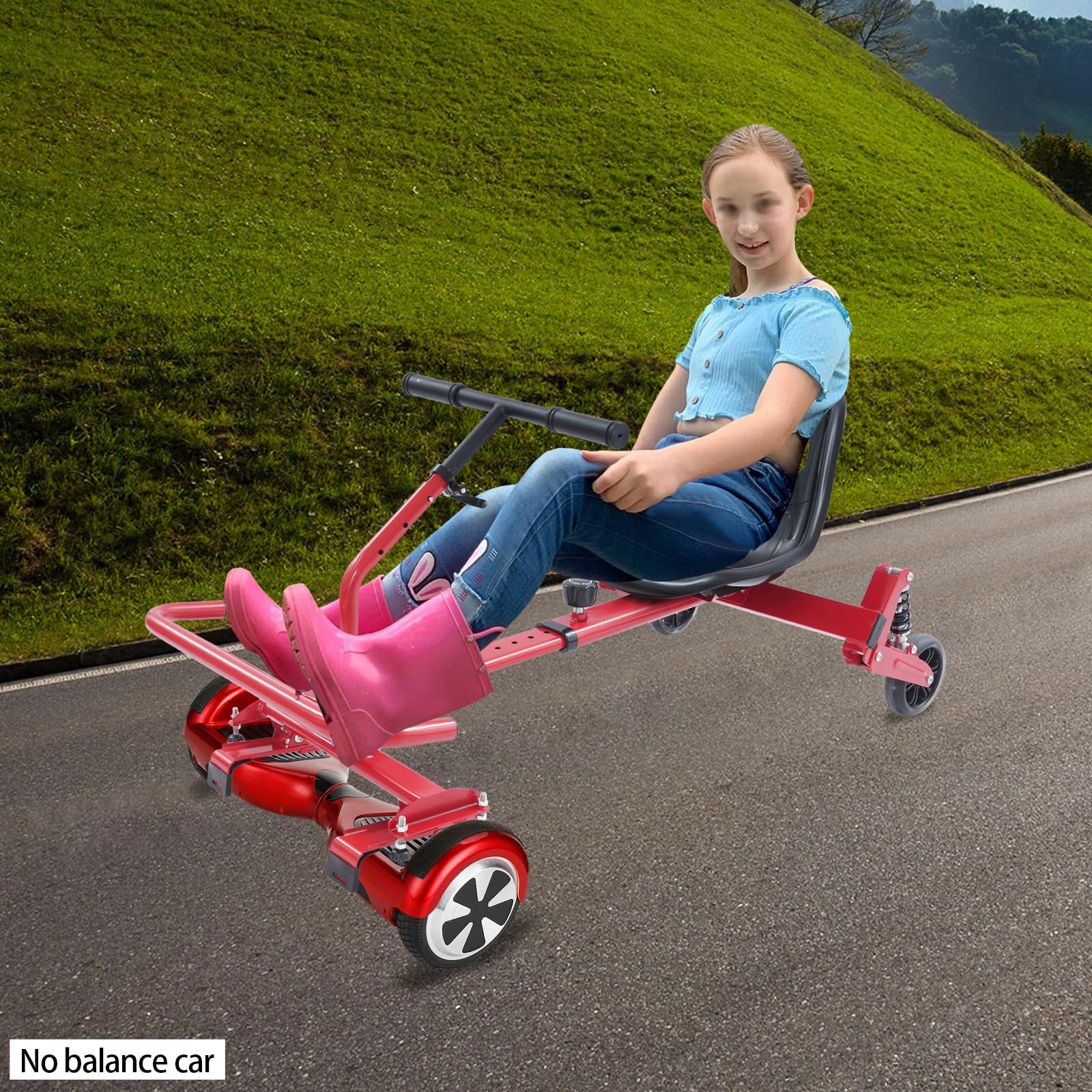 Patinete ajustable autobalanceador, asiento Hoverboard asiento Scooter Stand para scooter autoequilibrado con longitudes de 6,5" 8" 10", para gimnasio al aire libre en casa