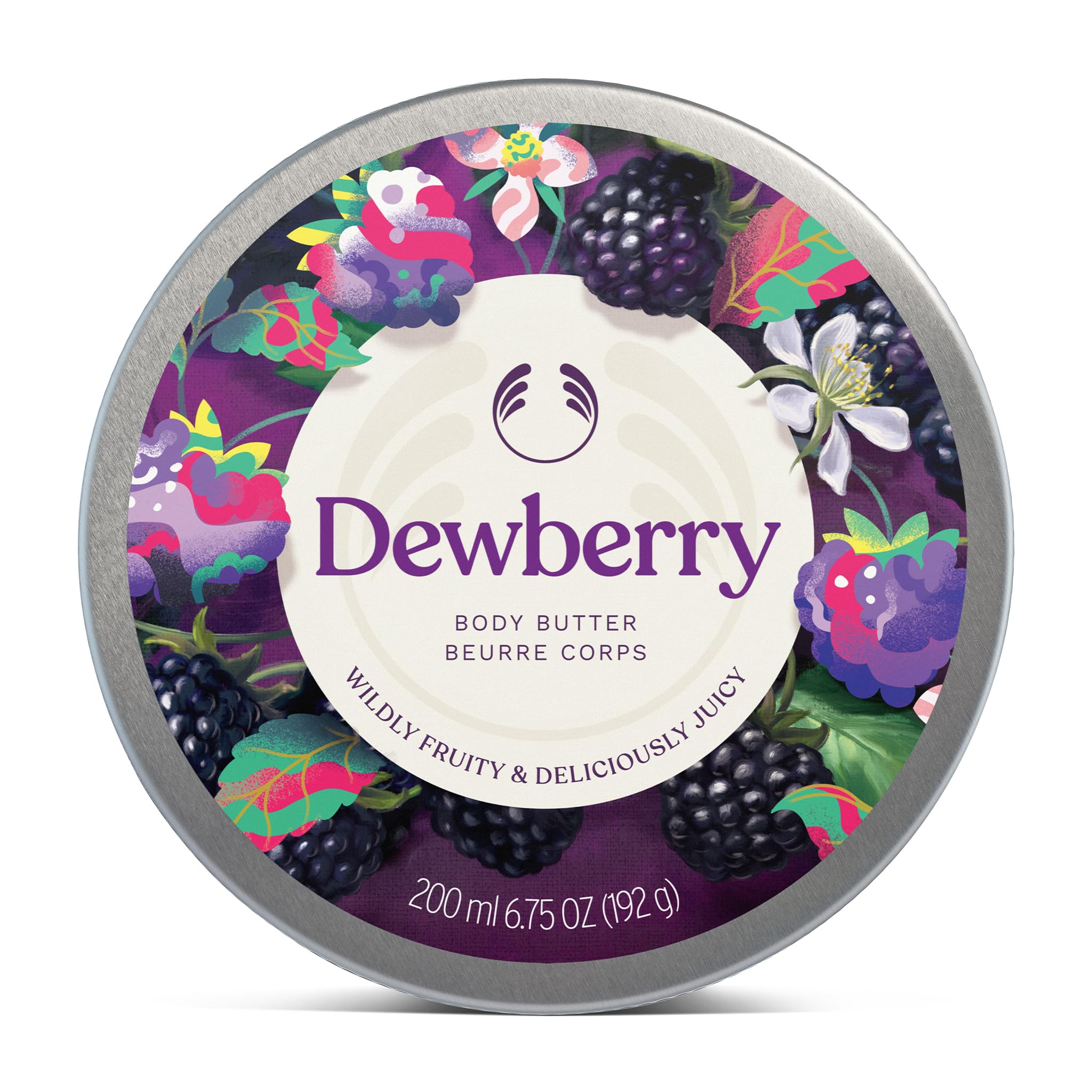 The Body Shop Dewberry Body Butter 200ml Intensive Moisturiser for Dry Skin, Fruity and Floral Scent with Community Fair Trade Shea Butter, 96-Hour Deep Hydration-picture-16