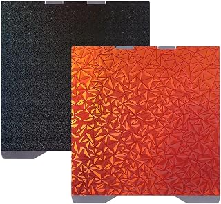 VBESTLIFE Doppelseitiges PEO-PEY-Blatt für K2, 270 X 293 Mm Chameleon Smooth Build Plate 3D-Drucker-Bauplatten-Bettplattform