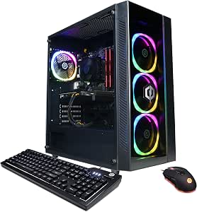 CYBERPOWERPC Gamer Xtreme VR Gaming PC, Intel Core i5-11600KF, GeForce RTX 3060 12GB, 16GB DDR4, 500GB SSD, 1TB HDD, Windows 11 Home, Black