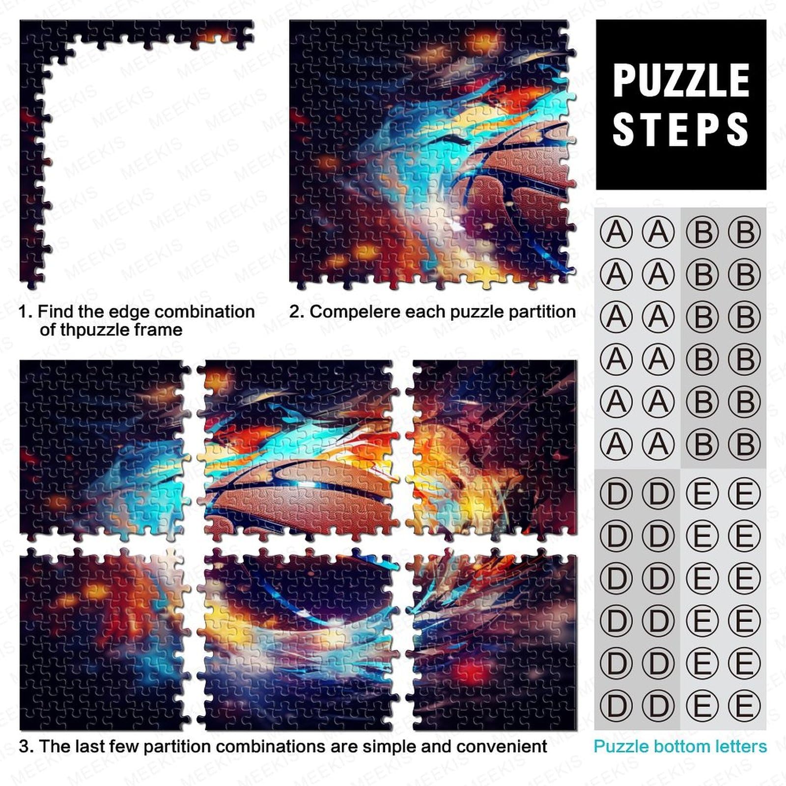 Puzzle, Bydło Dorośli Zabawa Śliczna Krowa Puzzle Gra Edukacyjna Zabawka Intelektualna Gra Zabawka Antystresowa/Style-2/1000Pcs (75X50Cm)