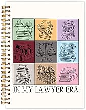 in My Lawyer Era Spiral Notebook 5.5x8.3, Lawyer Gifts for Women Men Journal for Writing, Attorney Gifts Notebook Journal for Note Taking, Law Office School Supplies