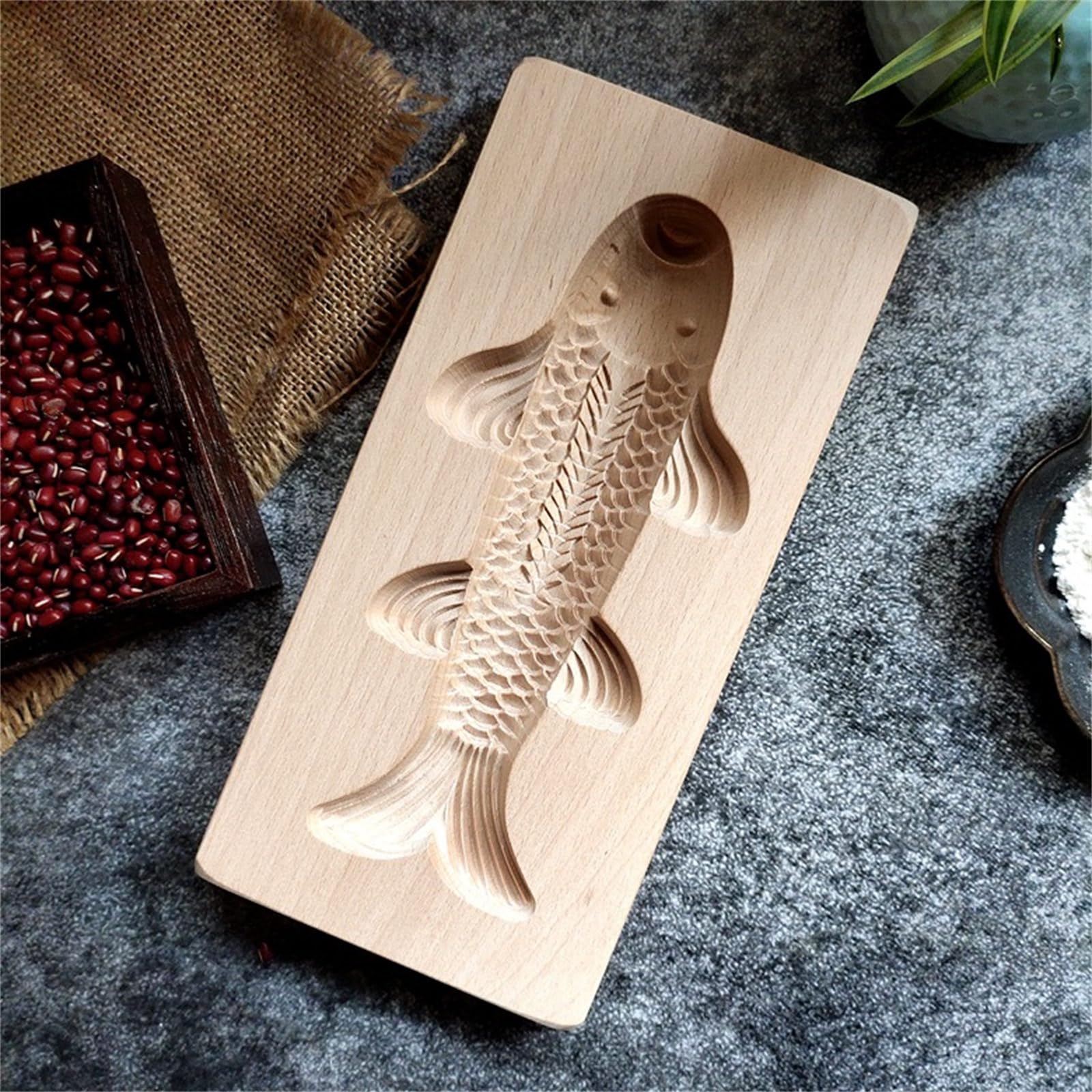 Styles traditionnels pour la cuisson de la carpe pour petits pains cuits à la vapeur - Ustensiles de cuisine polyvalents pour cuisiniers à la maison - Accessoires de pâtisserie
