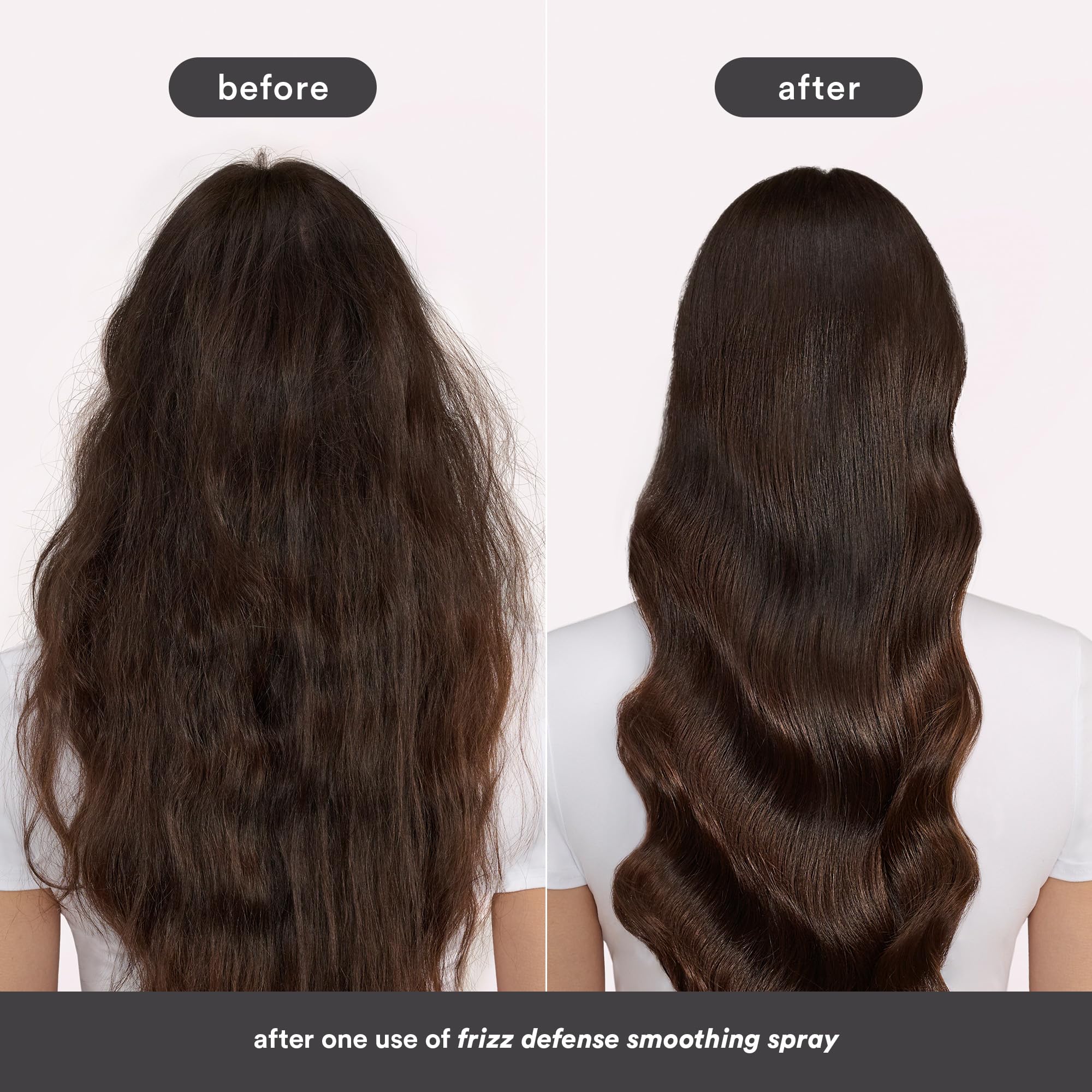 VERB Frizz Defense Smoothing Spray – Anti-Frizz Shield + Heat Protection for Sleek Blowouts – No Parabens, Gluten, or Harmful Sulfates – All Hair Types
