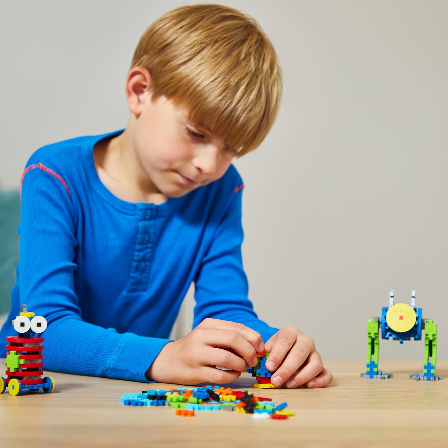 PLUS PLUS - Robot Discovery Kit - 250 Pieces - Construction Game for Children from 3 Years - PP3963