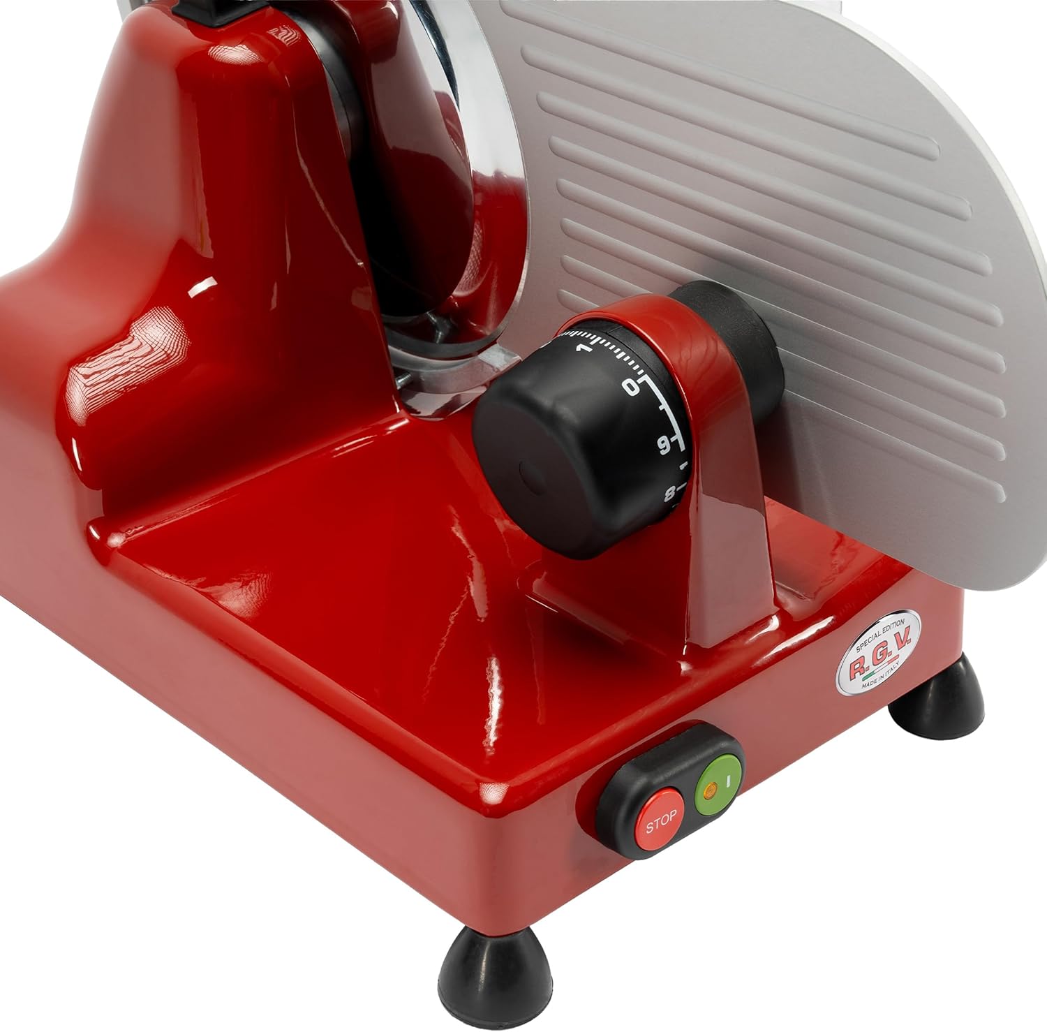 R.G.V. SRL AFFETTATRICE PROF 22CM 120W ACCIAIO